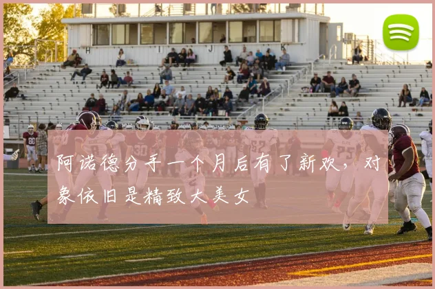 阿诺德分手一个月后有了新欢，对象依旧是精致大美女