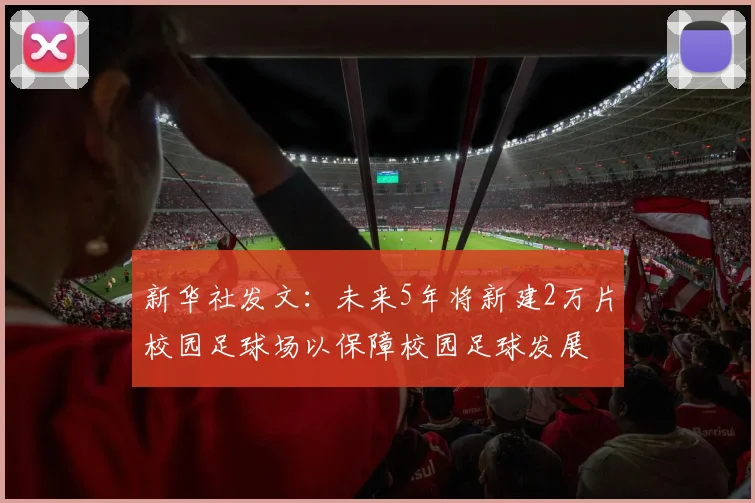新华社发文：未来5年将新建2万片校园足球场以保障校园足球发展